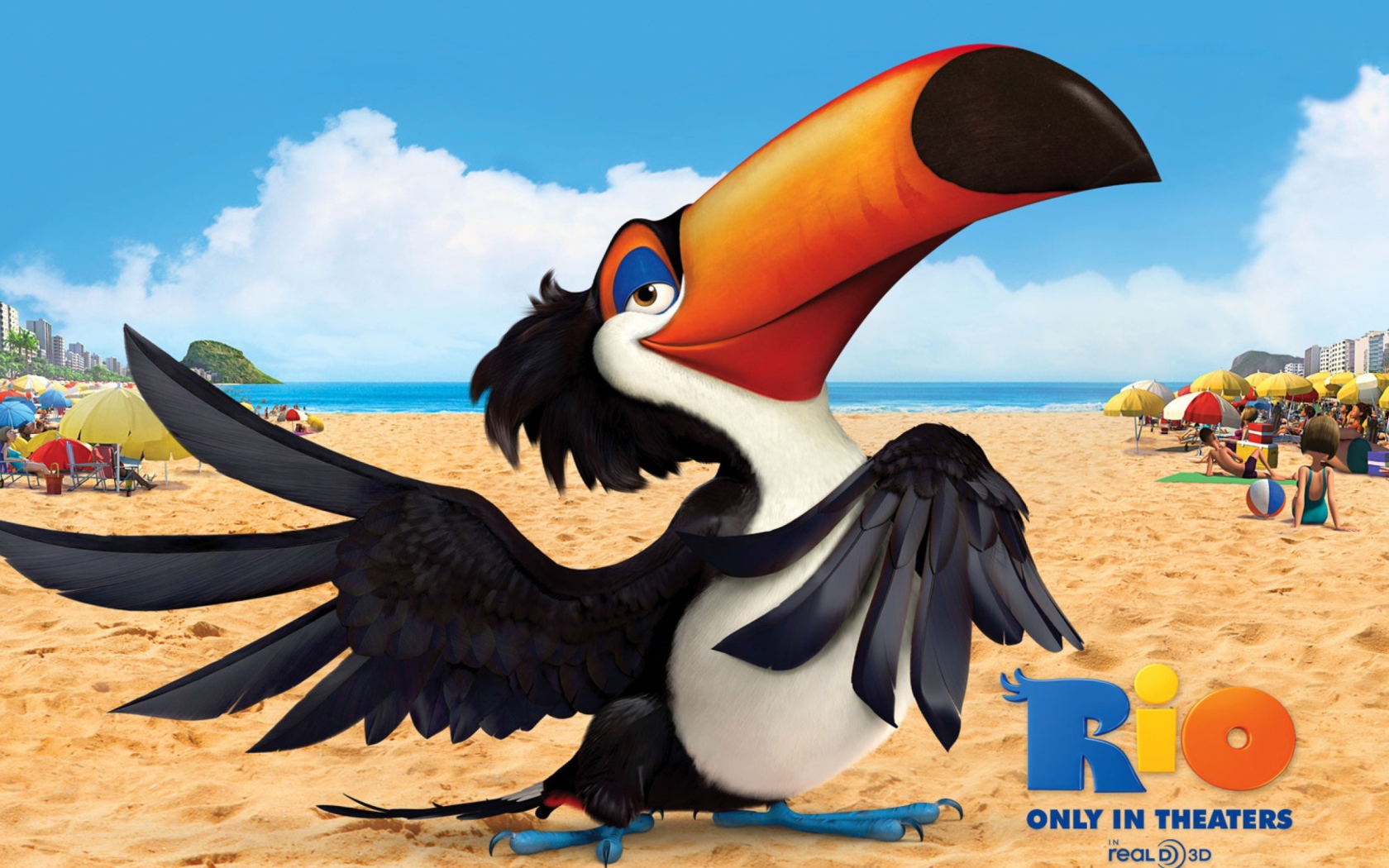 Rio Movie HD wallpaper 1680x1050