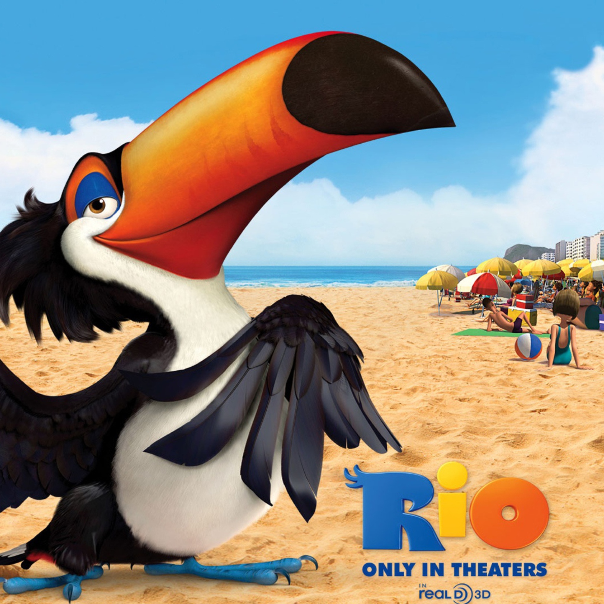 Rio Movie HD wallpaper 2048x2048