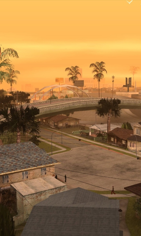 Screenshot №1 pro téma Los Santos - San Andreas 480x800