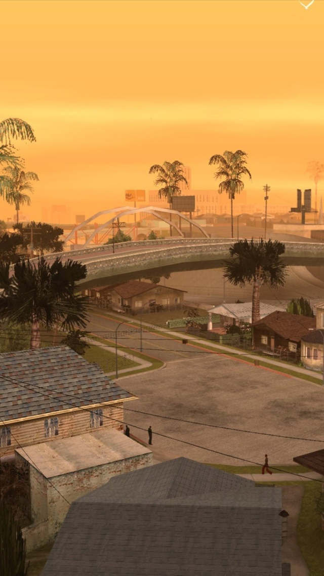 Screenshot №1 pro téma Los Santos - San Andreas 640x1136