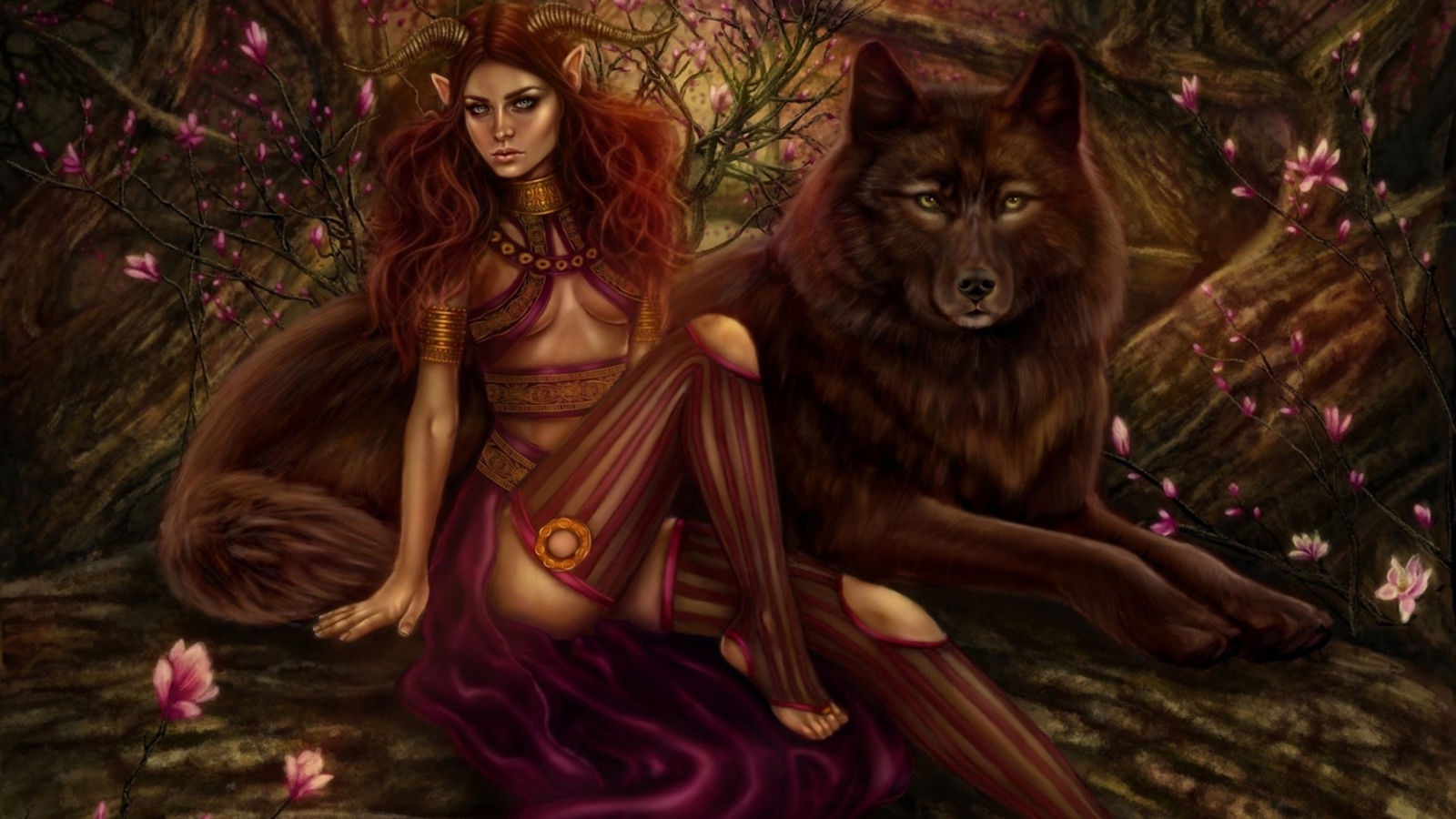Fantasy Demon Girl screenshot #1 1600x900