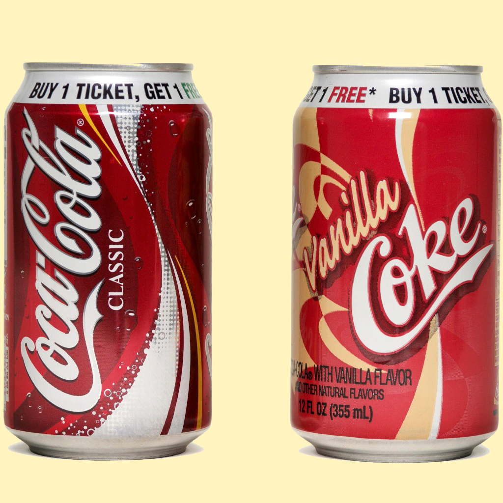 Обои Coca Cola Classic 1024x1024