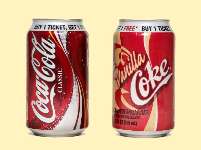 Das Coca Cola Classic Wallpaper 640x480