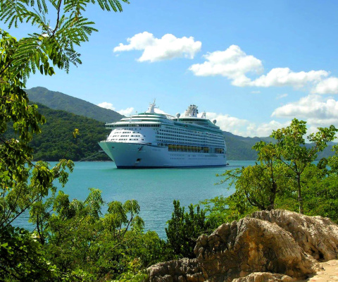 Das Cruise Ship Wallpaper 480x400