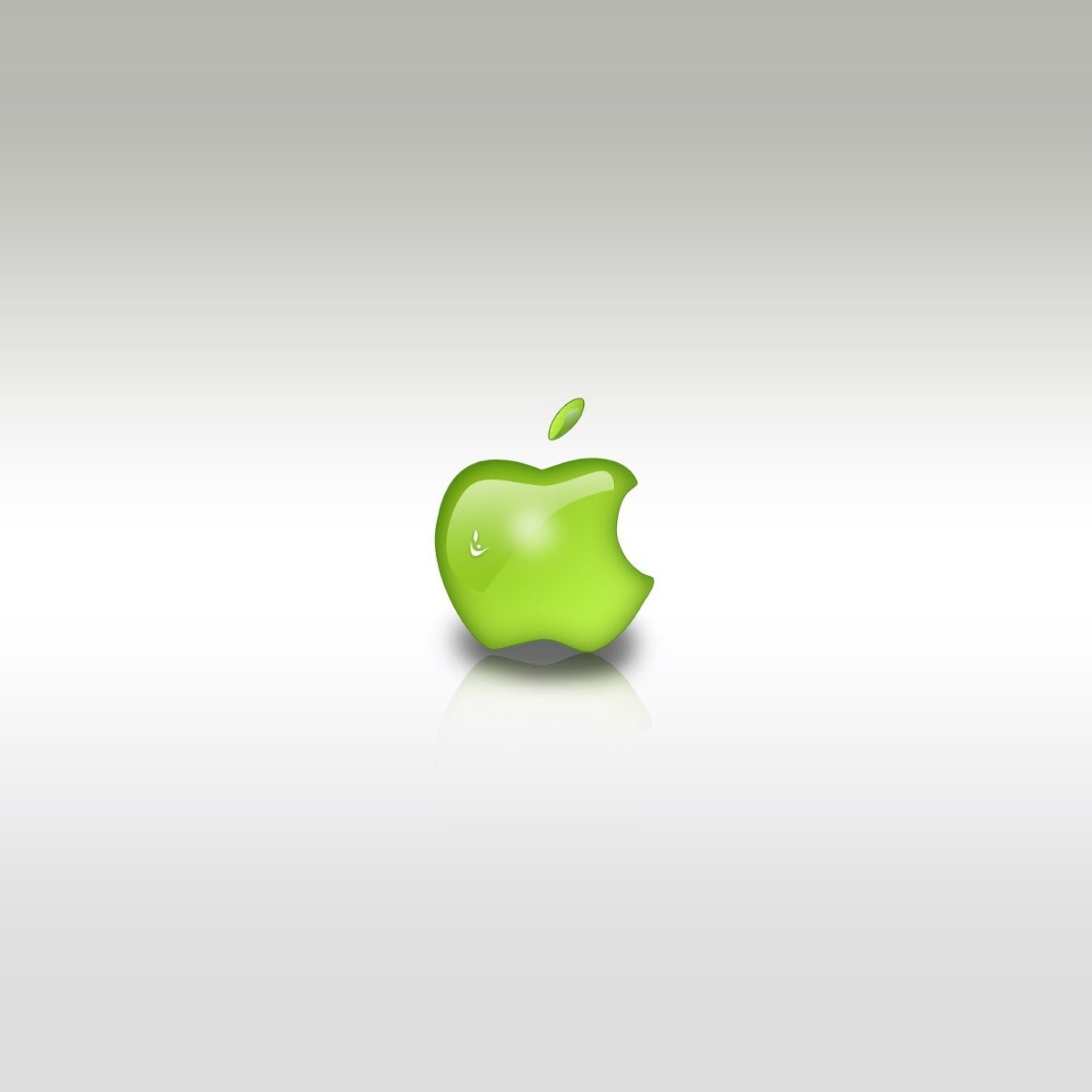 Sfondi Green Apple Logo 2048x2048