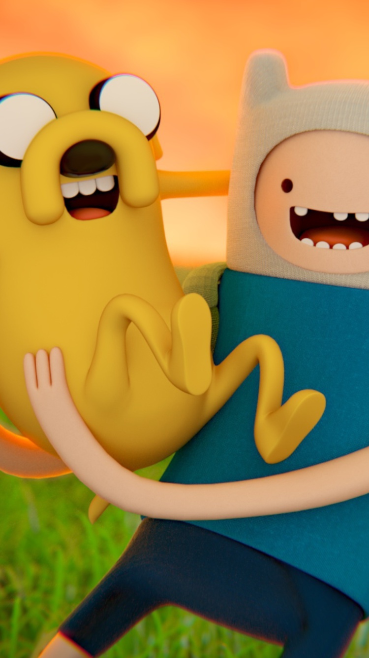 Adventure time   Cartoon network wallpaper 750x1334