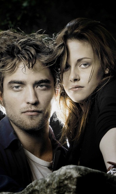 Fondo de pantalla Kristen And Pattinson 240x400