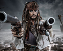 Das Jack Sparrow Wallpaper 220x176