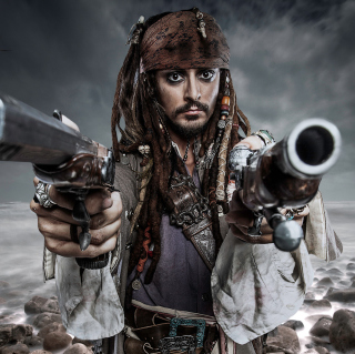 Kostenloses Jack Sparrow Wallpaper für iPad 2