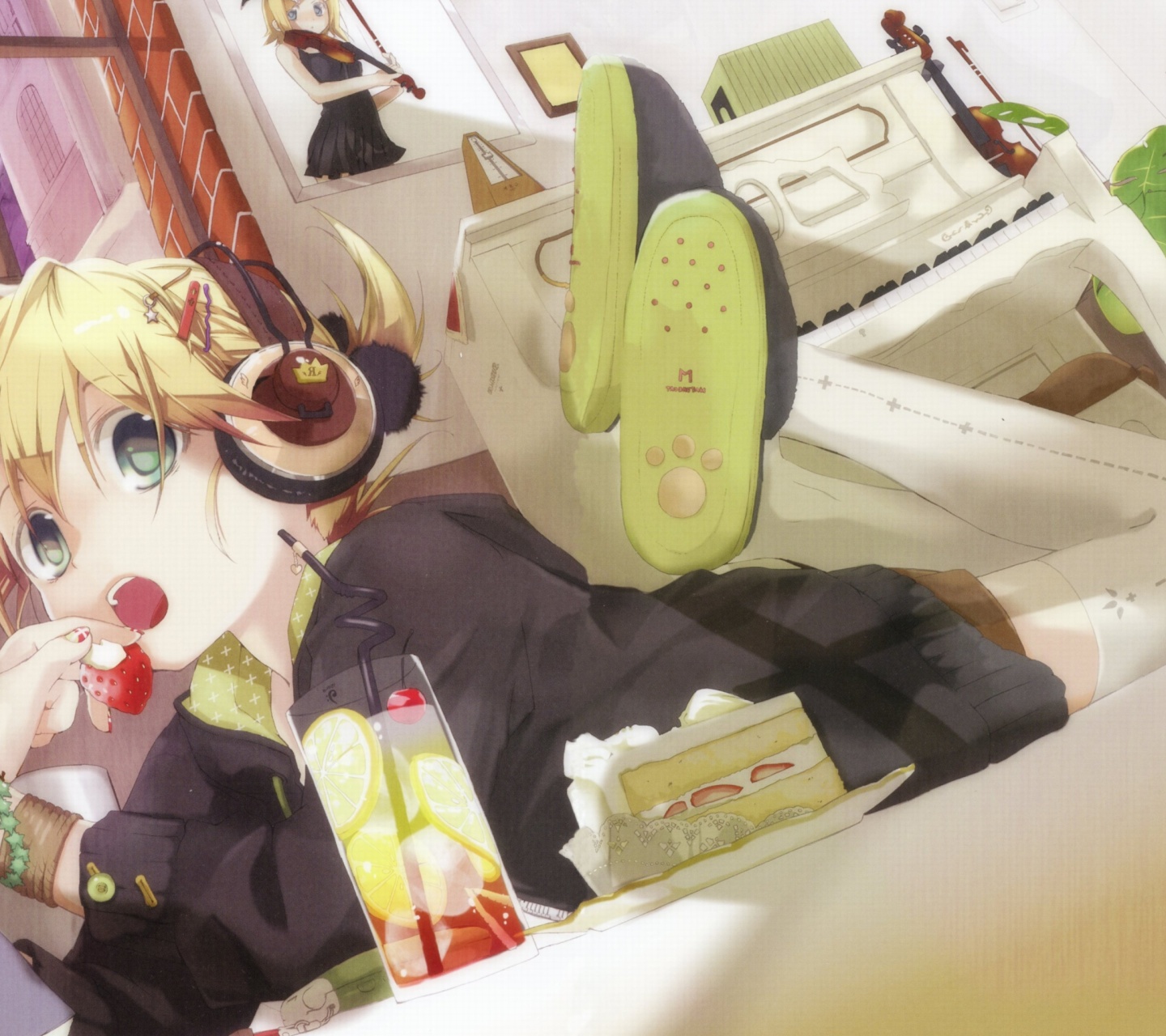 Vocaloid Hatsune Miku Girl screenshot #1 1440x1280