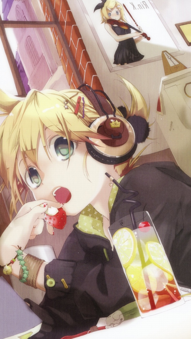 Vocaloid Hatsune Miku Girl screenshot #1 640x1136