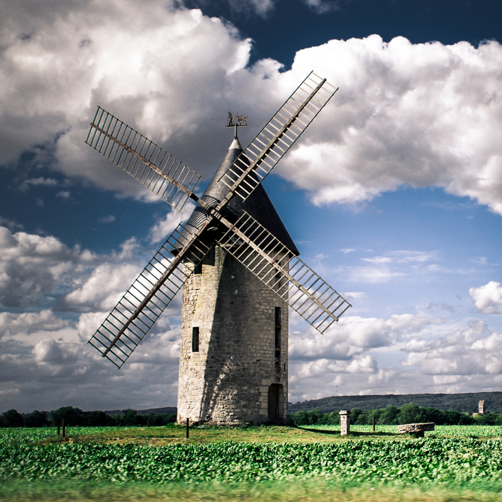 Windmill wallpaper 1024x1024