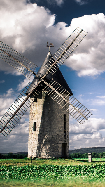 Windmill wallpaper 360x640