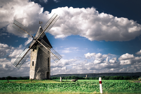 Обои Windmill 480x320
