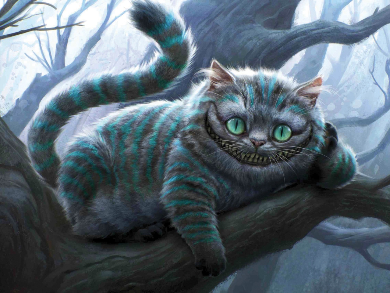 Das Cheshire Cat Wallpaper 1280x960