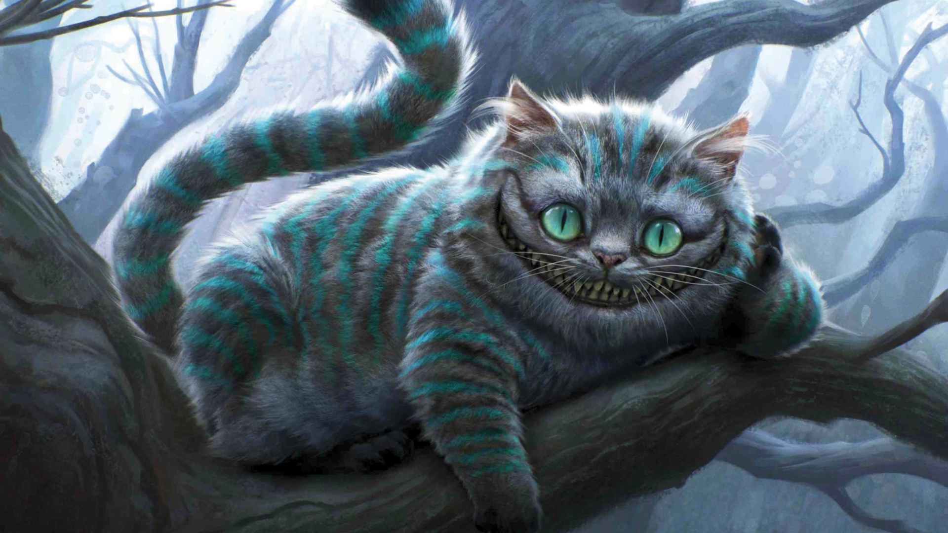 Screenshot №1 pro téma Cheshire Cat 1920x1080