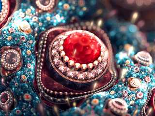 Das Gem and Jewellery Wallpaper 320x240