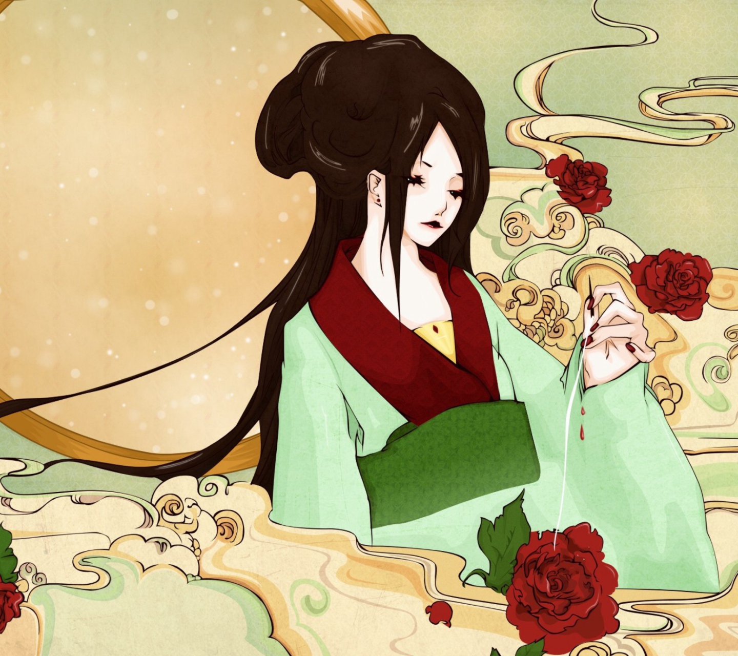 Screenshot №1 pro téma Geisha 1440x1280