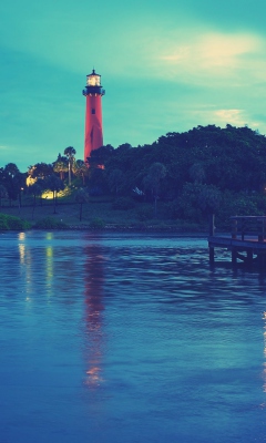 Lighthouse At Twilight screenshot #1 240x400
