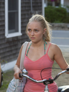 Обои The Way, Way Back with AnnaSophia Robb and Liam James 240x320