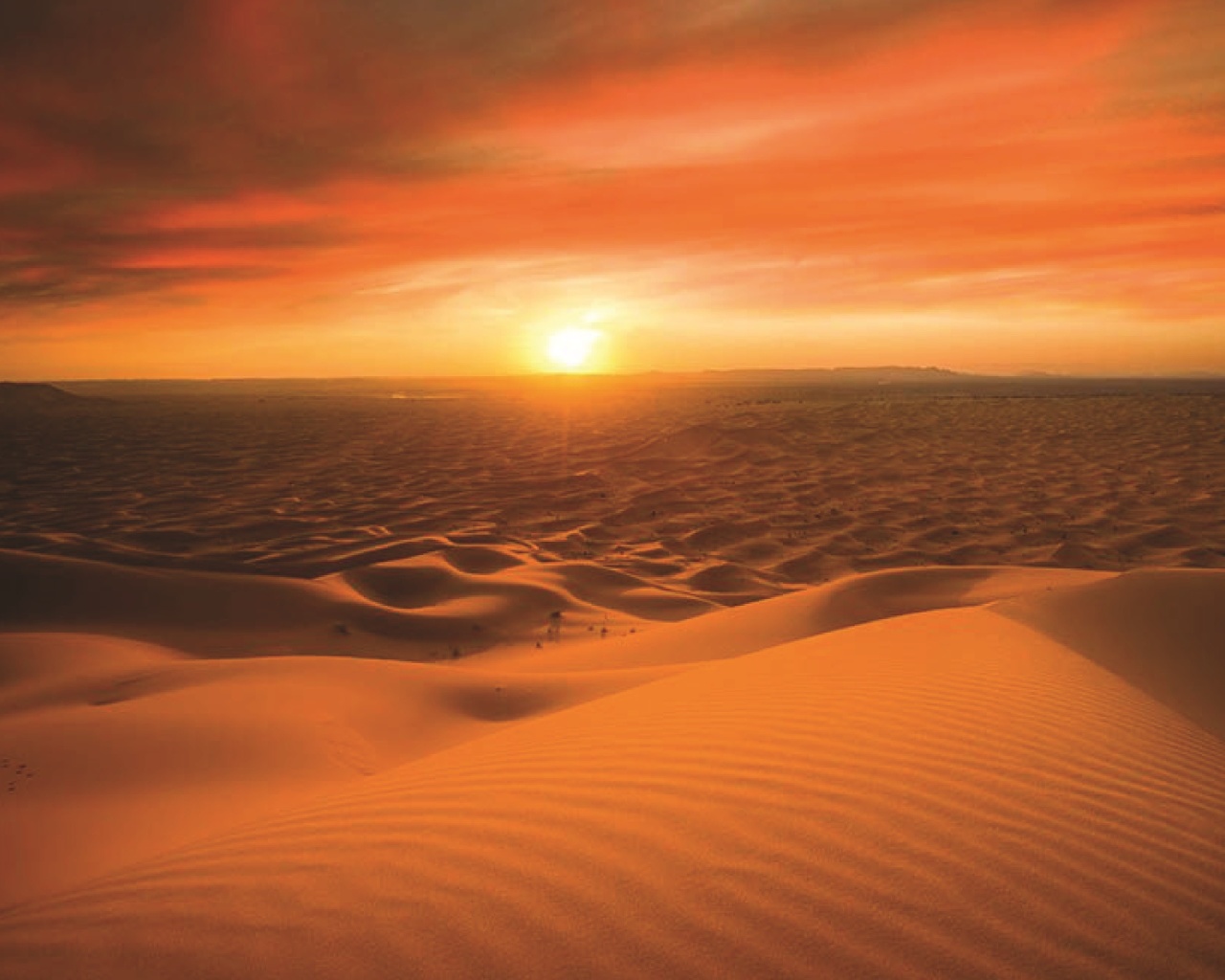 Morocco Sahara Desert screenshot #1 1280x1024