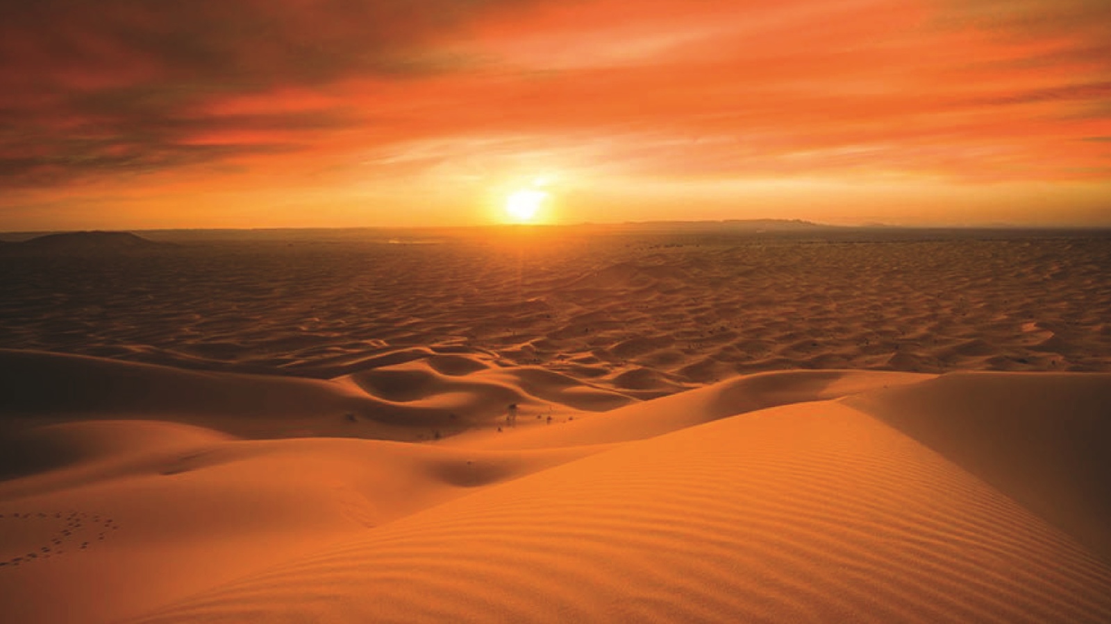 Fondo de pantalla Morocco Sahara Desert 1600x900
