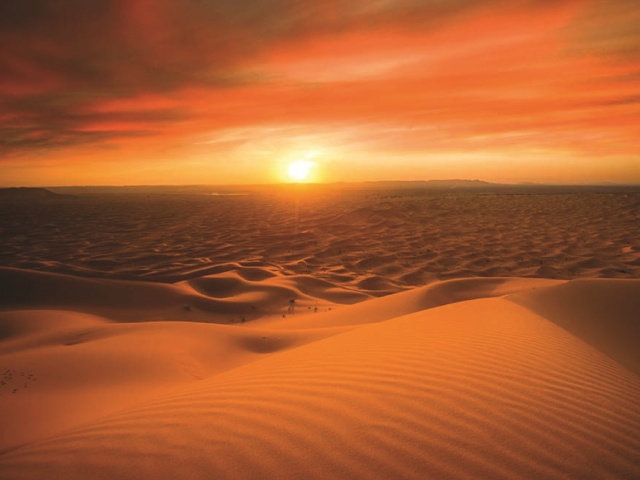 Fondo de pantalla Morocco Sahara Desert 640x480