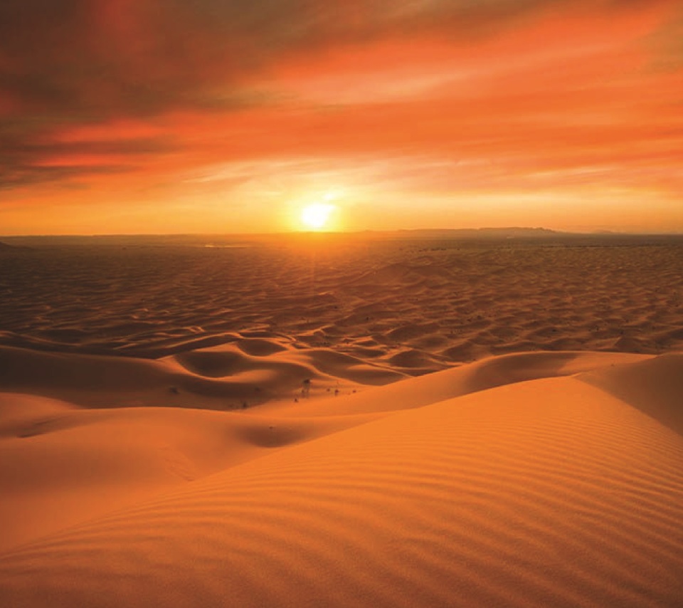 Fondo de pantalla Morocco Sahara Desert 960x854