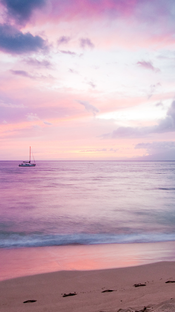 Fondo de pantalla Amazing Pink Landscape 360x640