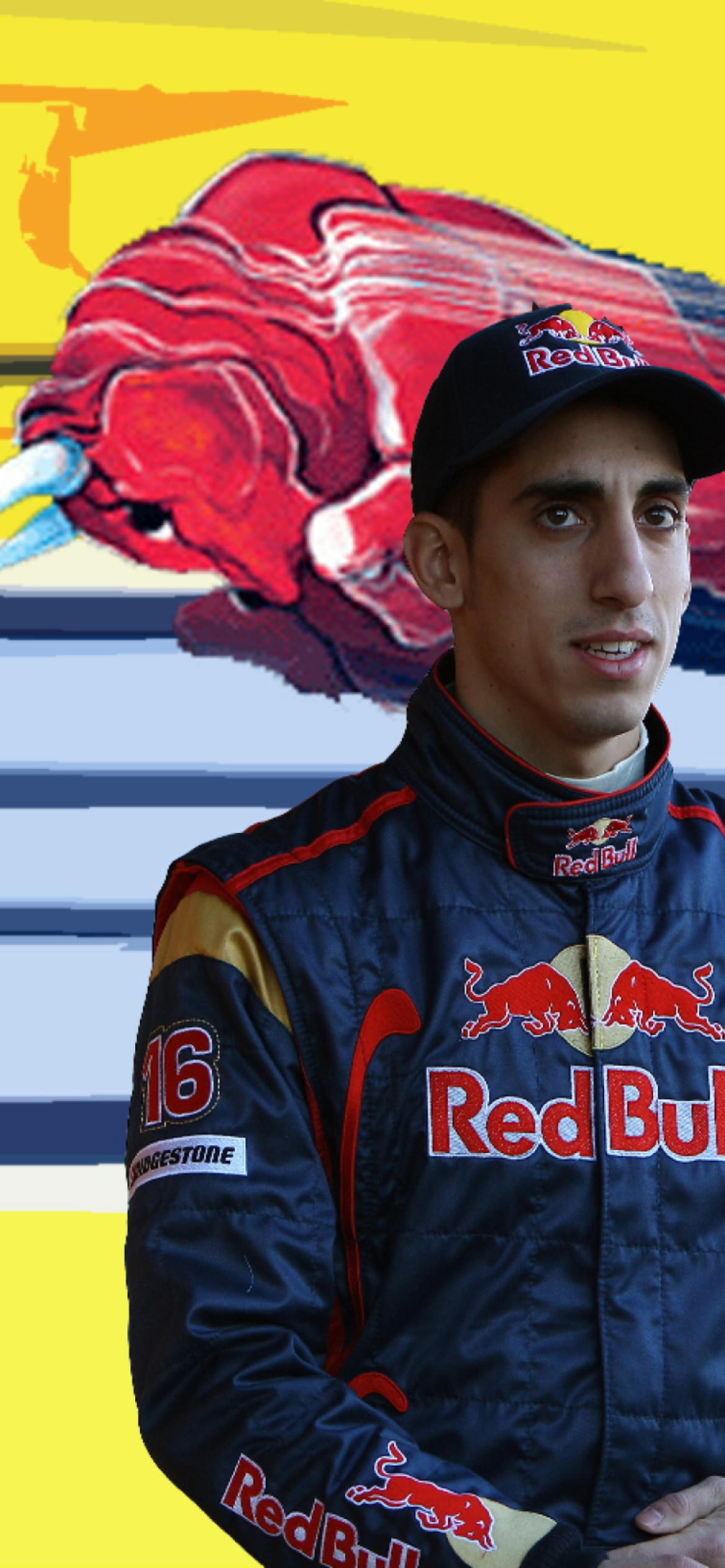 Das Red Bull Team F1 Wallpaper 1170x2532