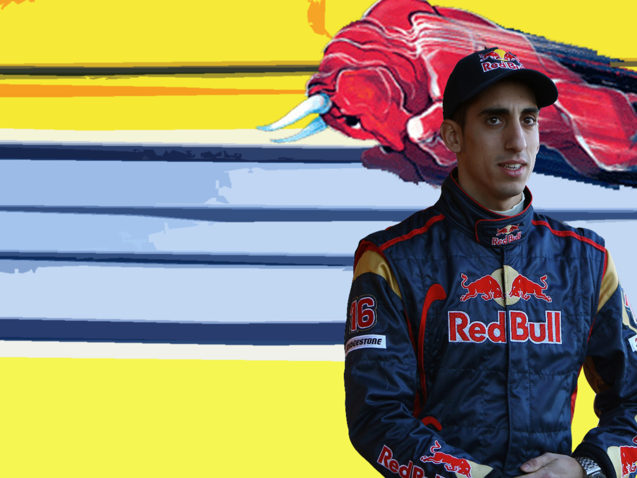 Обои Red Bull Team F1 1280x960