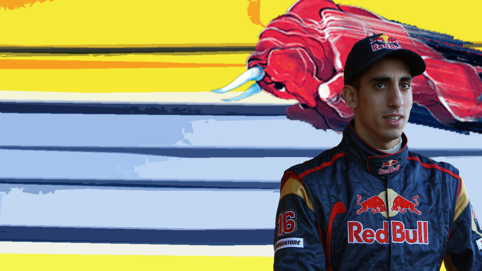 Screenshot №1 pro téma Red Bull Team F1 1600x900
