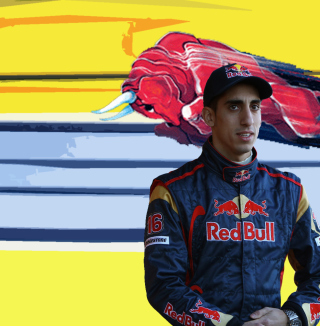 Red Bull Team F1 - Obrázkek zdarma pro 1024x1024