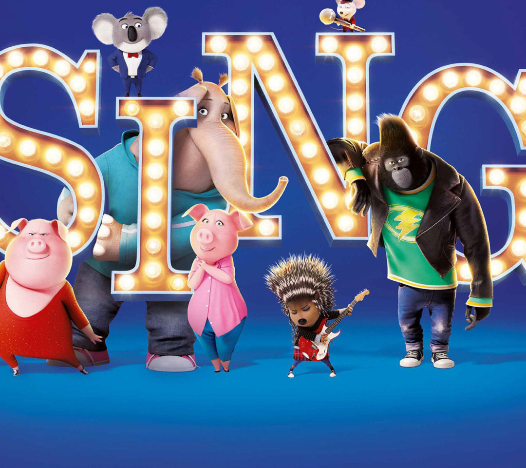 Sing 2016 Film wallpaper 1080x960