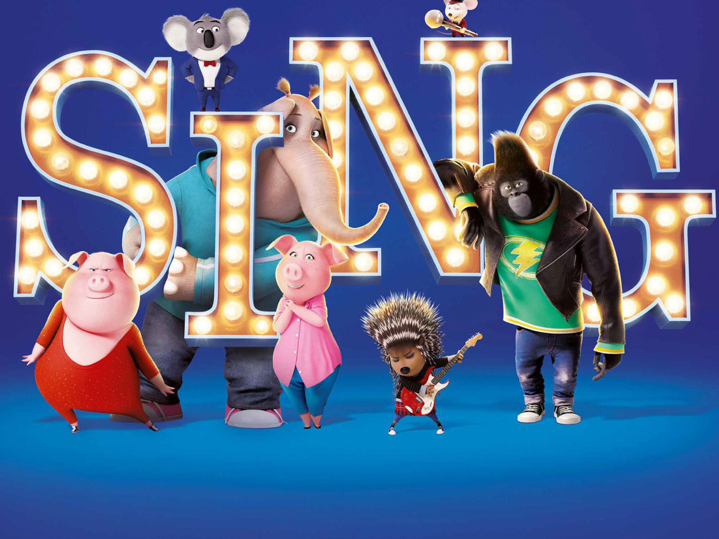 Sing 2016 Film wallpaper 1400x1050