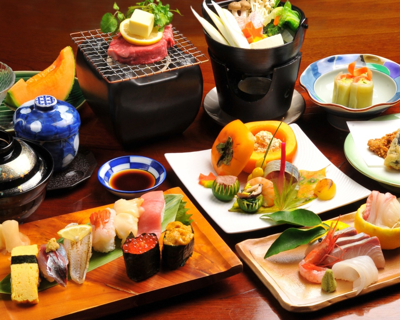 Screenshot №1 pro téma Japanese cuisine 1280x1024