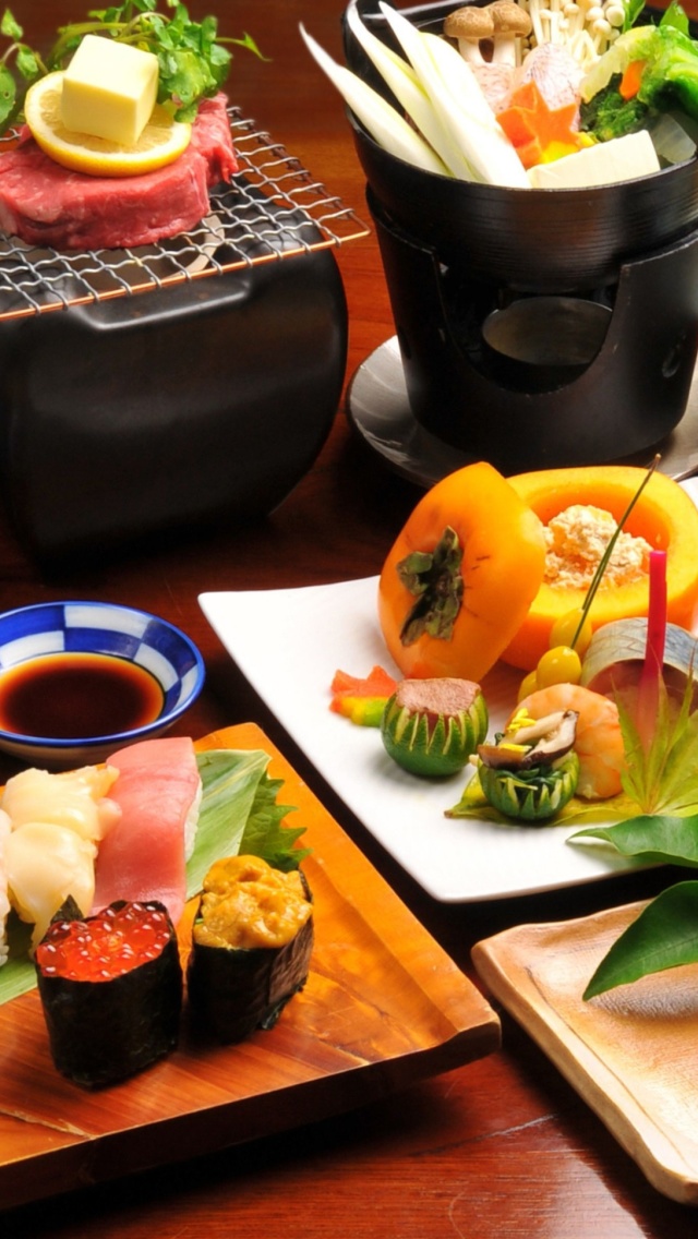 Screenshot №1 pro téma Japanese cuisine 640x1136