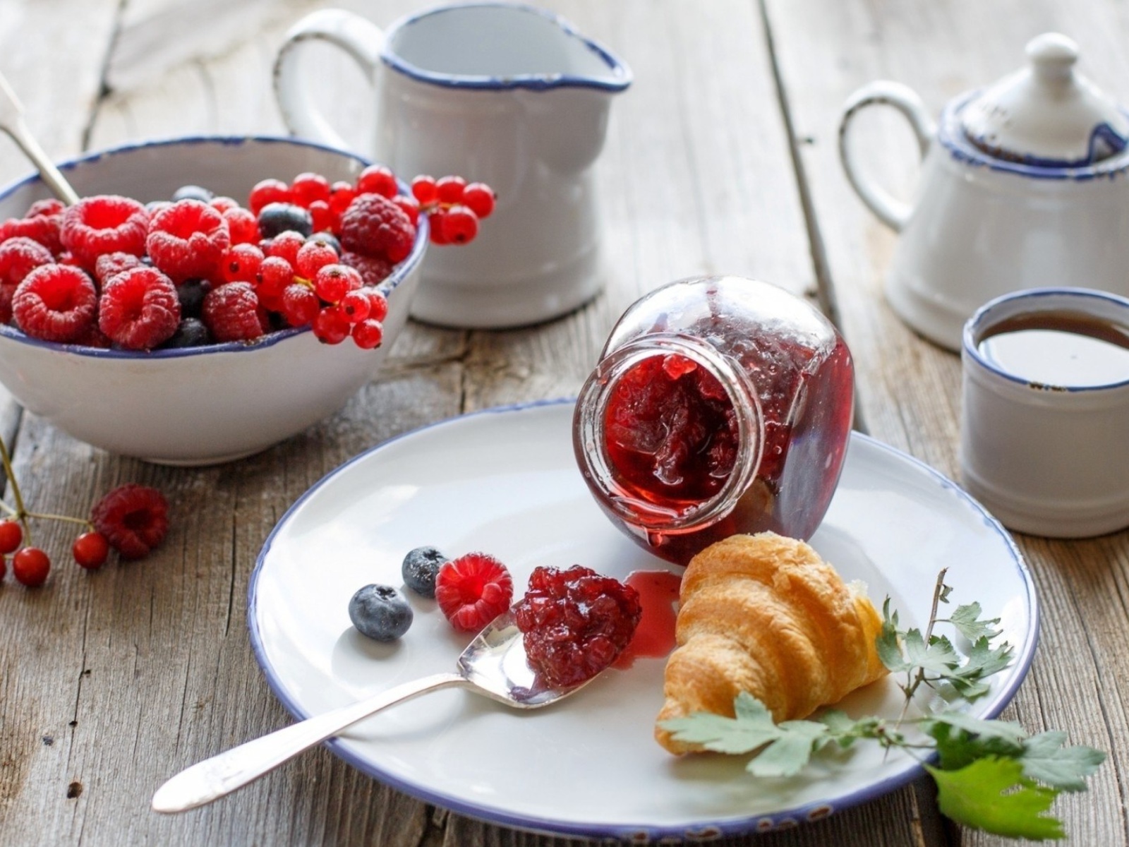 Sfondi Viennese breakfast 1600x1200