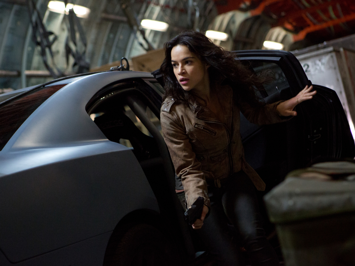 Fondo de pantalla Fast And Furious 6 Michelle Rodriguez 1152x864