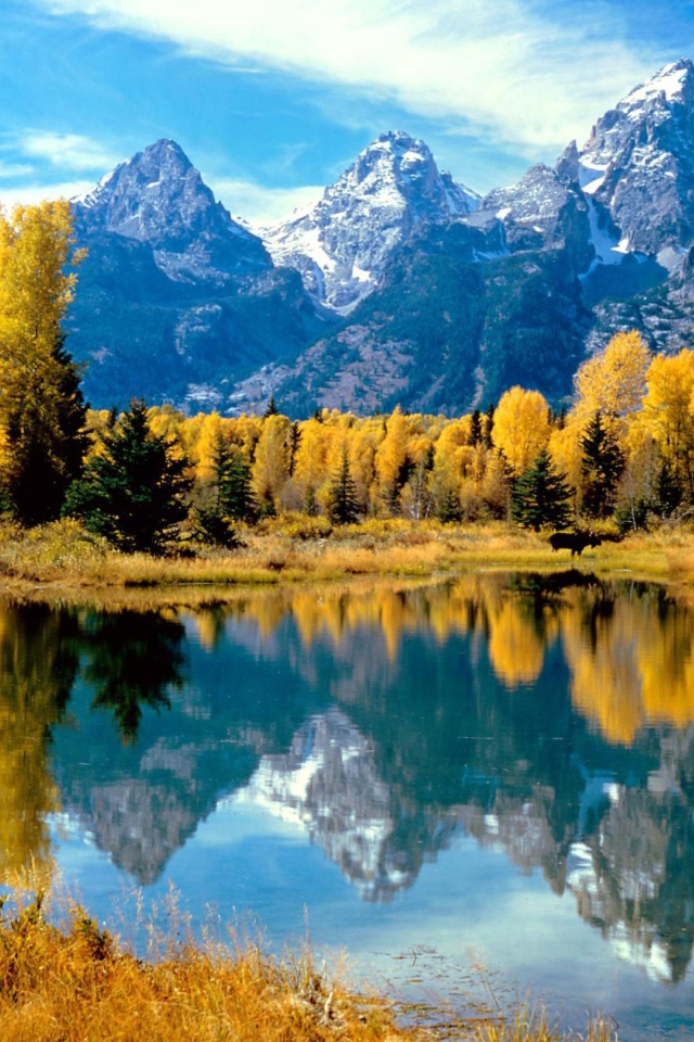 Screenshot №1 pro téma Grand Teton National Park, Wyoming 640x960