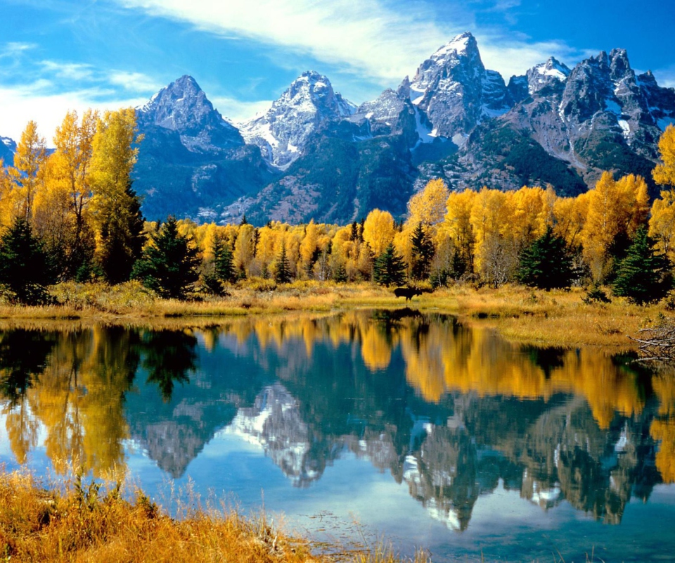 Grand Teton National Park, Wyoming wallpaper 960x800