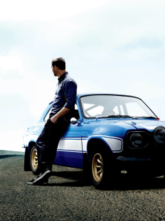 Обои Paul Walker In Fast & Furious 6 240x320