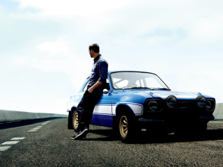 Das Paul Walker In Fast & Furious 6 Wallpaper 320x240