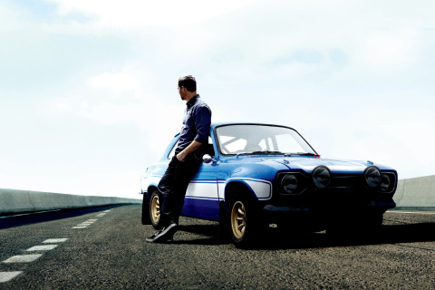 Обои Paul Walker In Fast & Furious 6 480x320