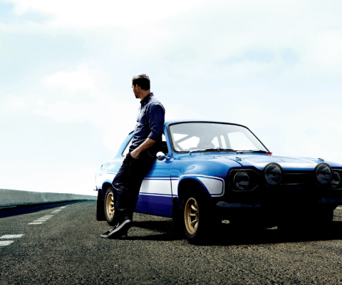 Paul Walker In Fast & Furious 6 wallpaper 480x400