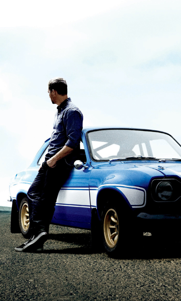 Sfondi Paul Walker In Fast & Furious 6 768x1280