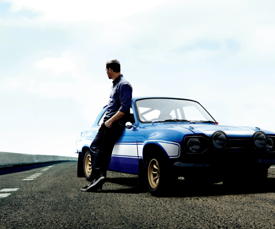 Das Paul Walker In Fast & Furious 6 Wallpaper 960x800