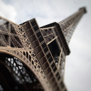 Das Eiffel Tower Paris Wallpaper 128x128