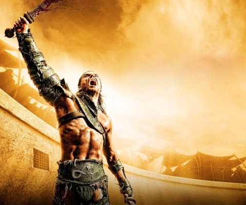 Fondo de pantalla Spartacus Gods of the Arena 480x400