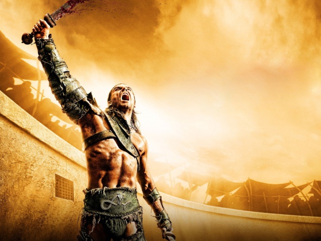 Обои Spartacus Gods of the Arena 640x480
